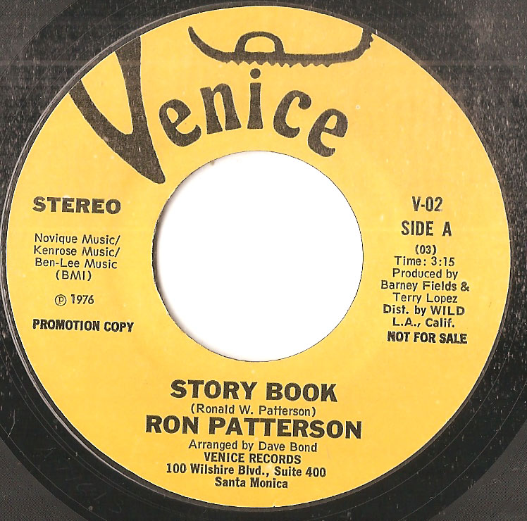 RON PATTERSON, STORY BOOK/WE'RE GONNA MAKE IT